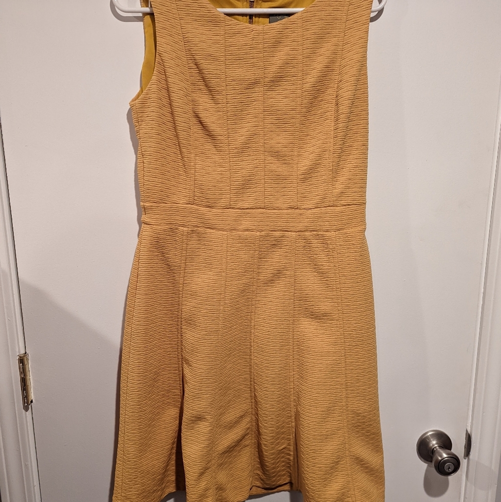 Mustard Dress